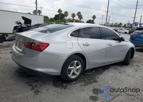 2016 Chevrolet Malibu Ls из США, поврежденный, VIN 1G1ZB5ST7GF359500